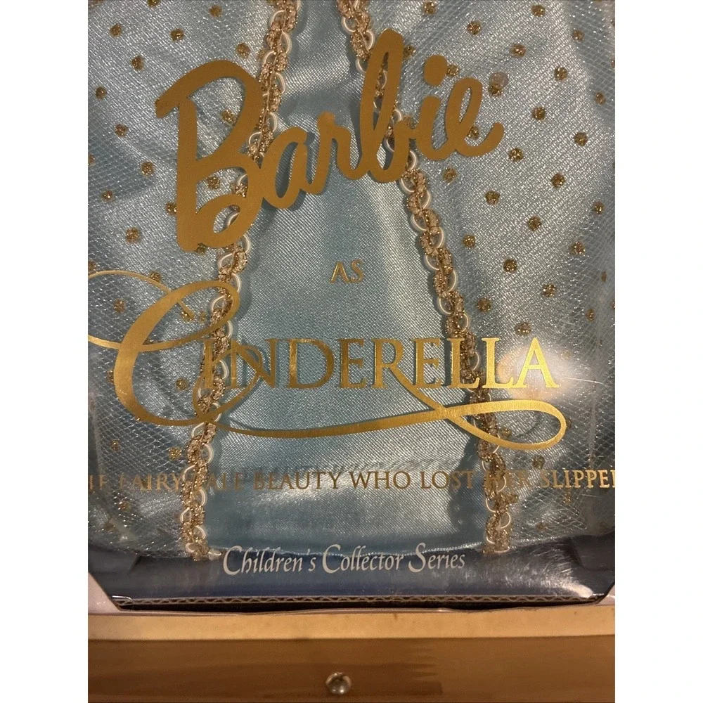Vtg Barbie as Cinderella 1996 Mattel Collector Edition NRFB Fairytale Princess - Picture 4 of 9
